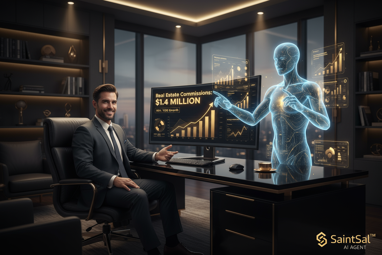 SaintSal AI Agent - Real Estate Commissions $1.4 Million